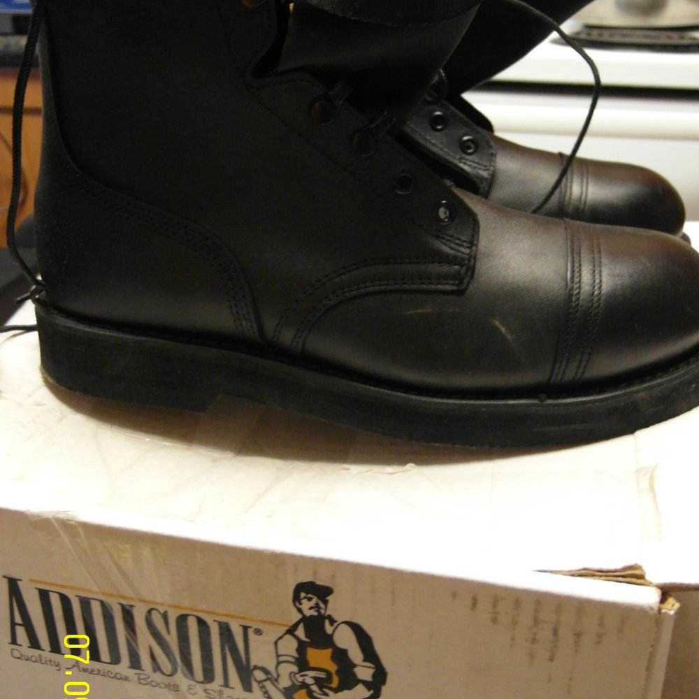 Addison safety boots.